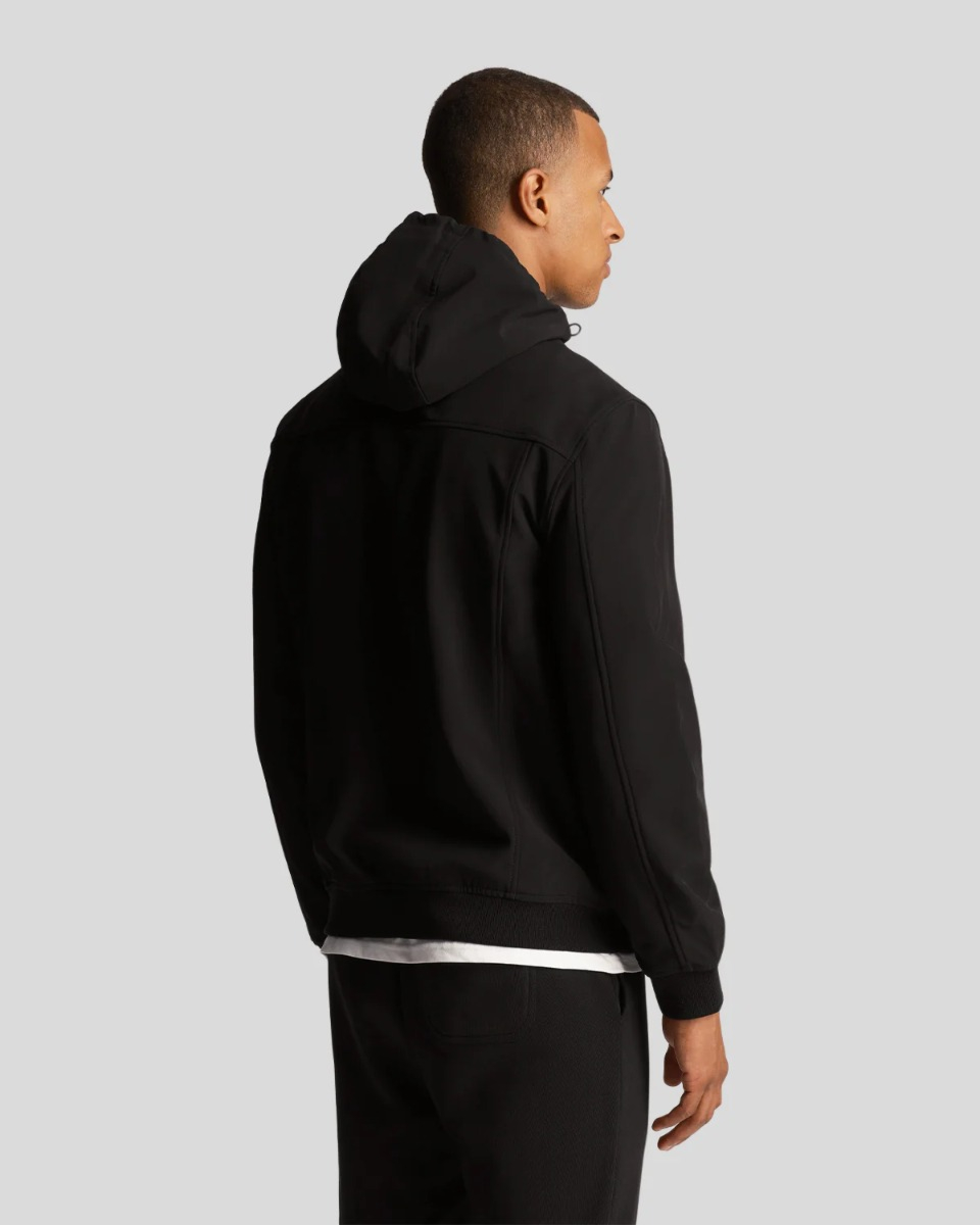 Lyle And Scott Jas Soft Shell Jacket  Zwart