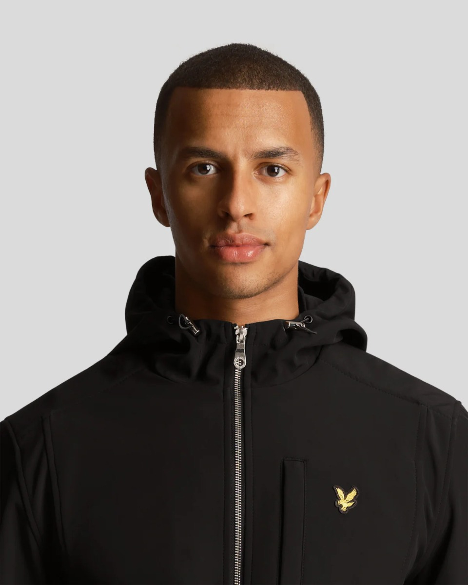 Lyle And Scott Jas Soft Shell Jacket  Zwart