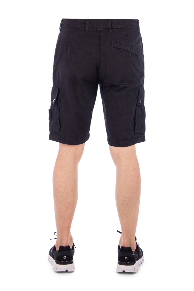 Stone Island Short 1015l11wa Zwart