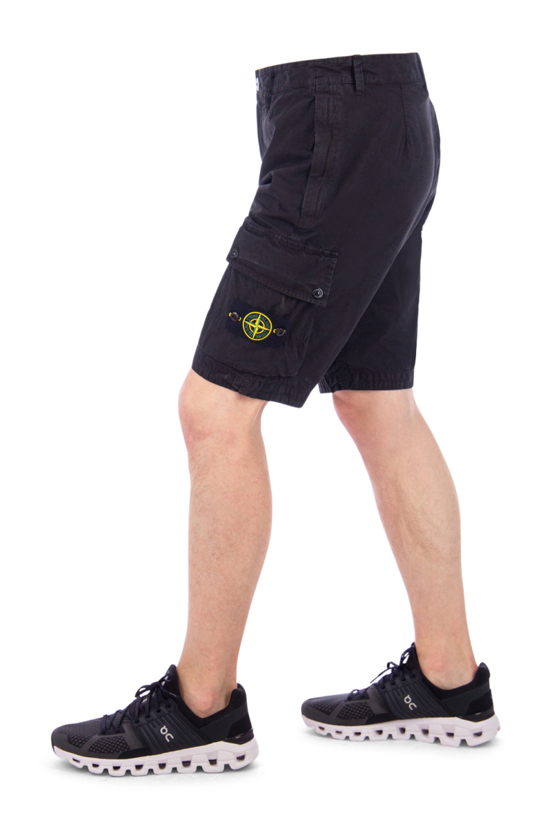Stone Island Short 1015l11wa Zwart