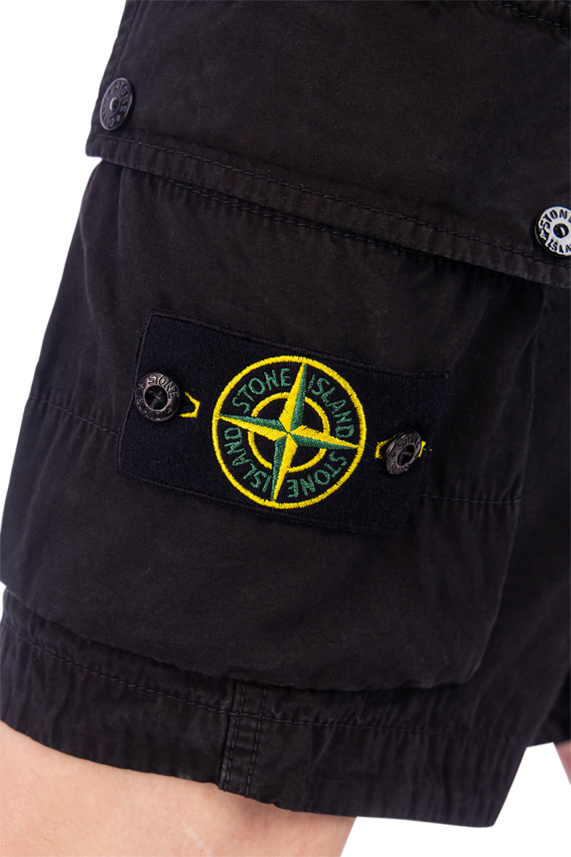 Stone Island Short 1015l11wa Zwart