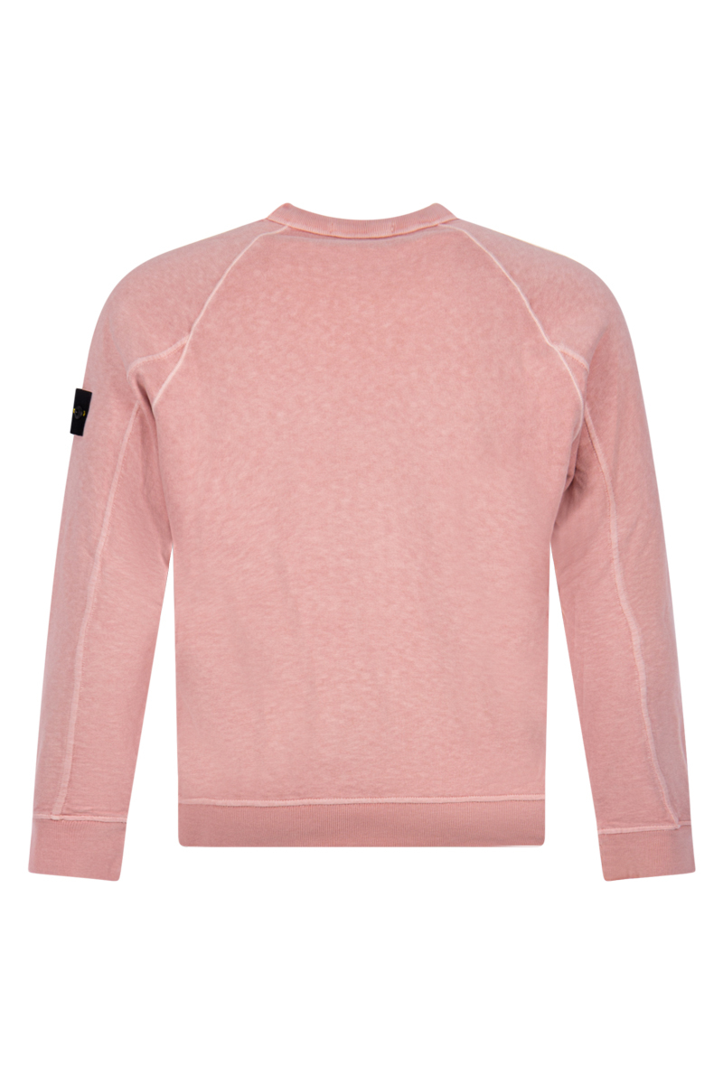 Roze trui stone island hotsell