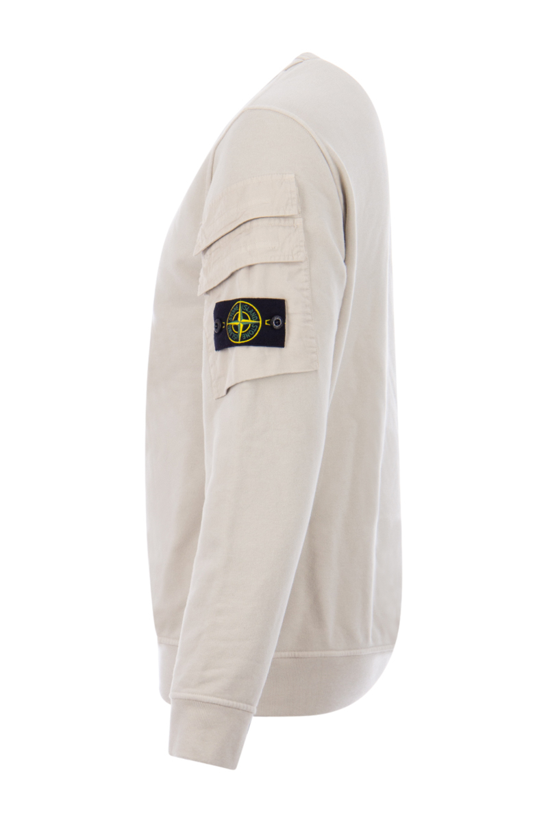 Stone Island Sweater 791560577 Off White