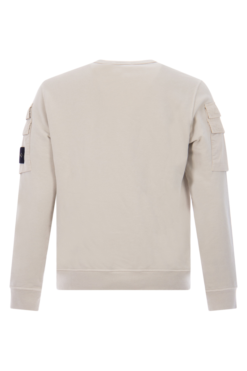 Stone Island Sweater 791560577 Off White