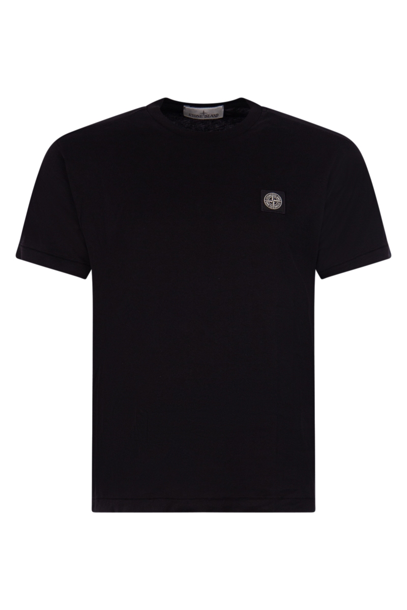 scherm transmissie Altijd Stone Island T-shirt 101524113 V0029 Black