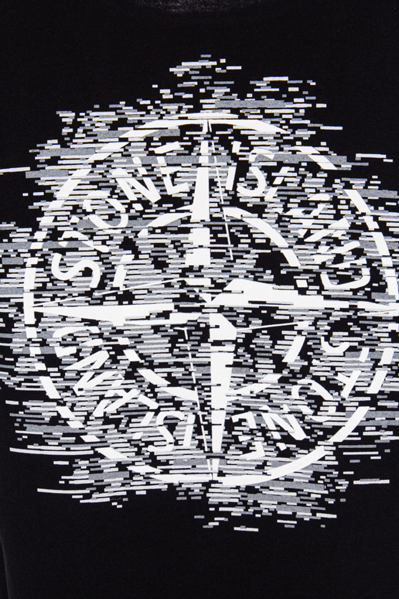Stone Island T-shirt 78152ns89 Zwart