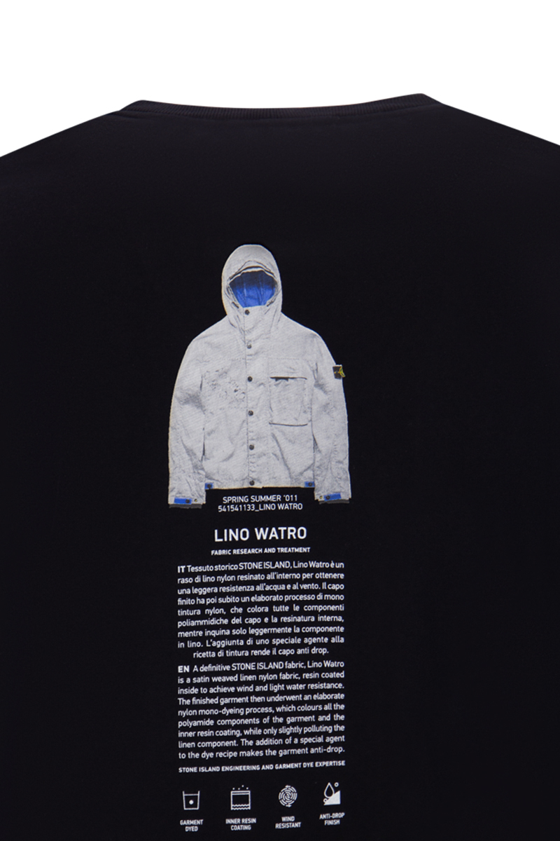 Stone Island T-shirt 7915ns91 Zwart