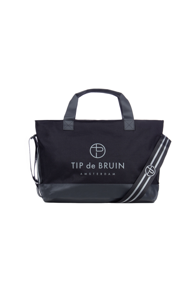 Verdorie Roux Pathologisch Tip de Bruin City Bag Medium Zwart