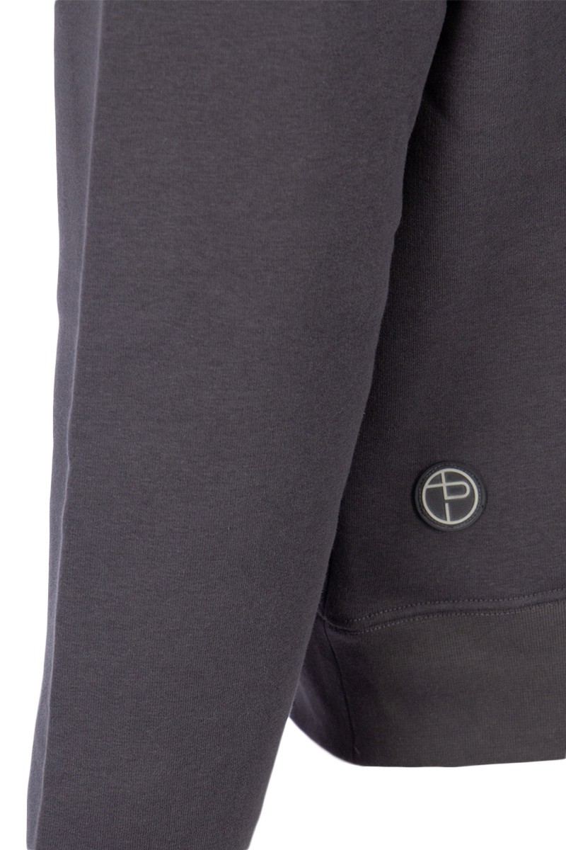 Tip De Bruin Sweater Tip Hoodie Tip Grijs