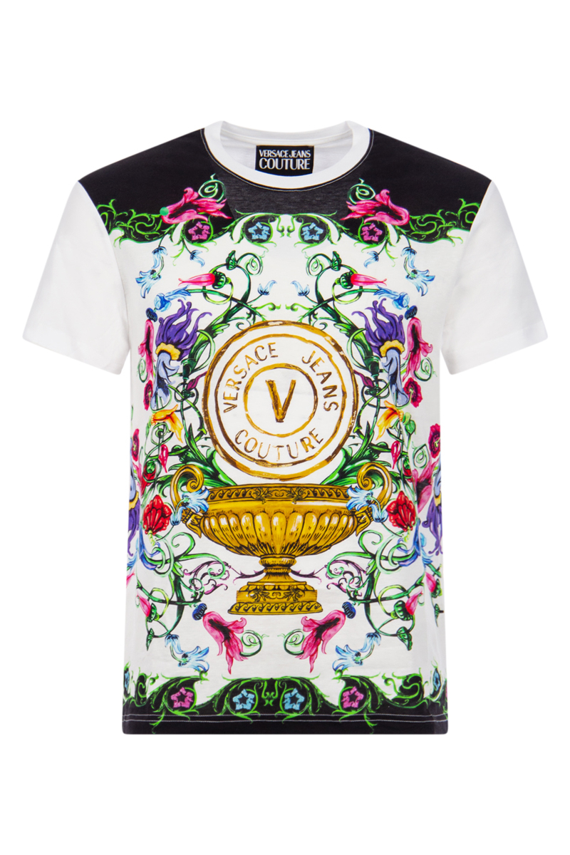 Vergelijkbaar levenslang Af en toe Versace Jeans Couture T-shirt 74GAH6SG G03 White