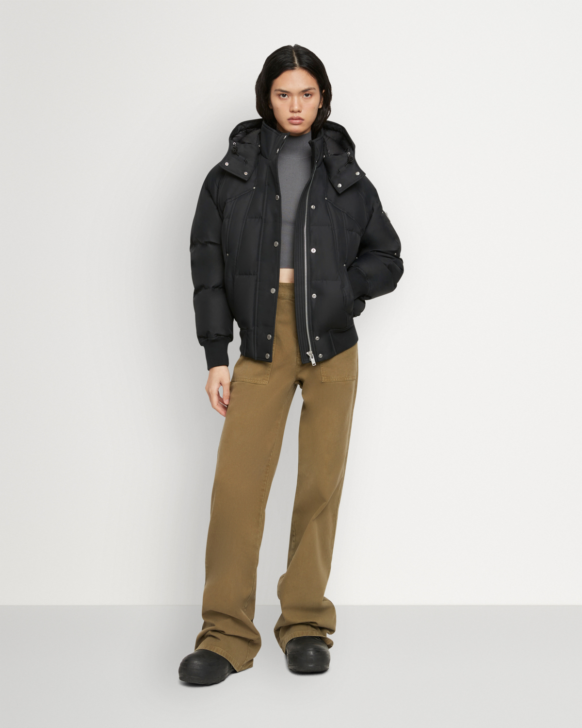 Moose Knuckles Jas W Cloud Bomber Zwart