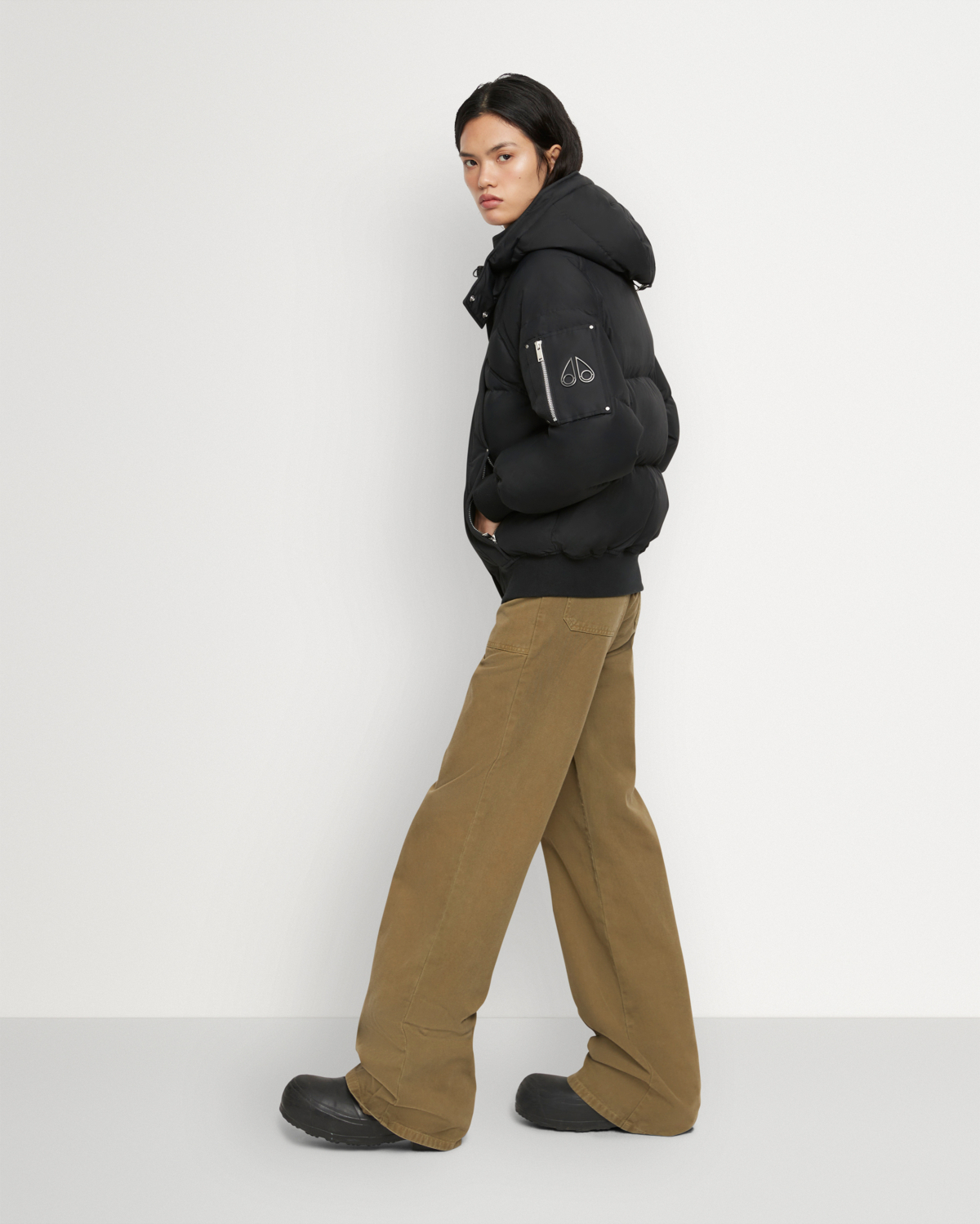 Moose Knuckles Jas W Cloud Bomber Zwart