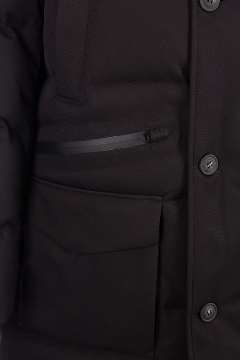 Woolrich Jas Seam Sealed Prk Zwart