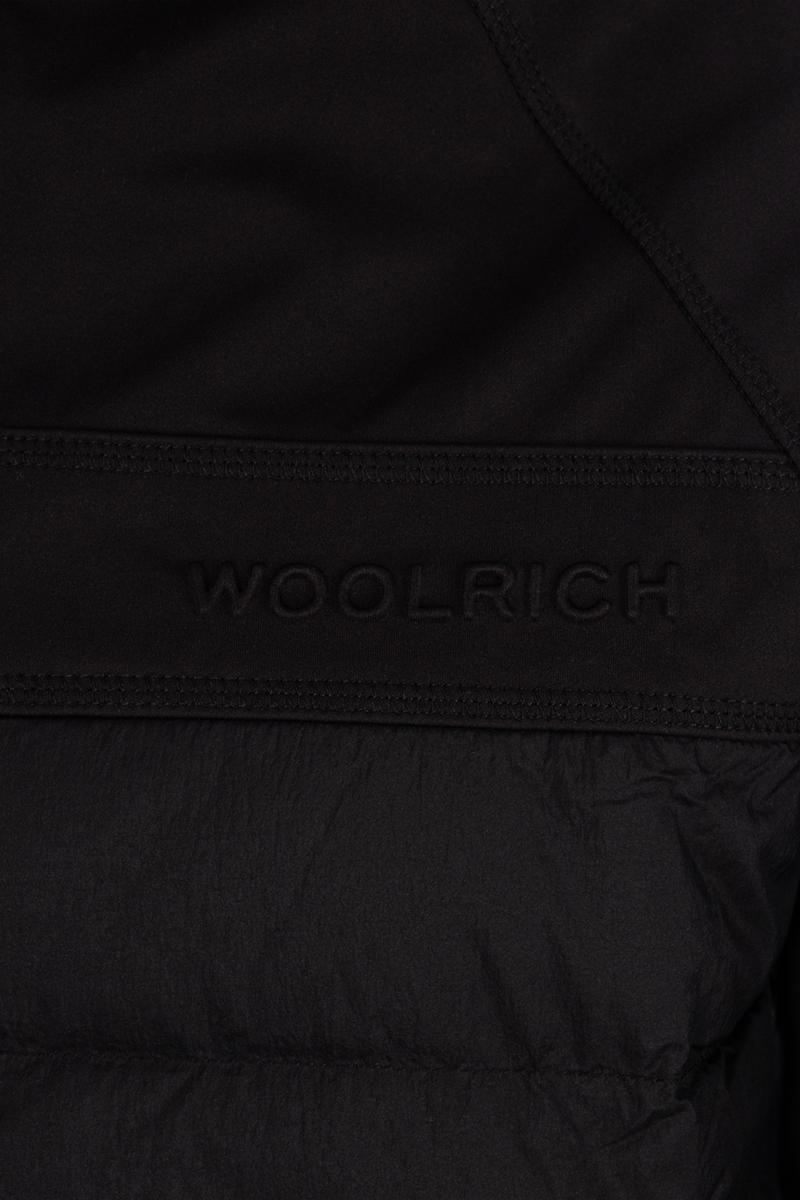 Woolrich Jas Soft Shell Hybrid Zwart