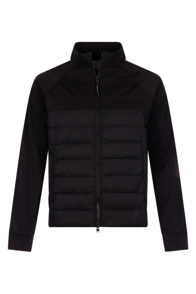 Woolrich Jas Soft Shell Hybrid Zwart