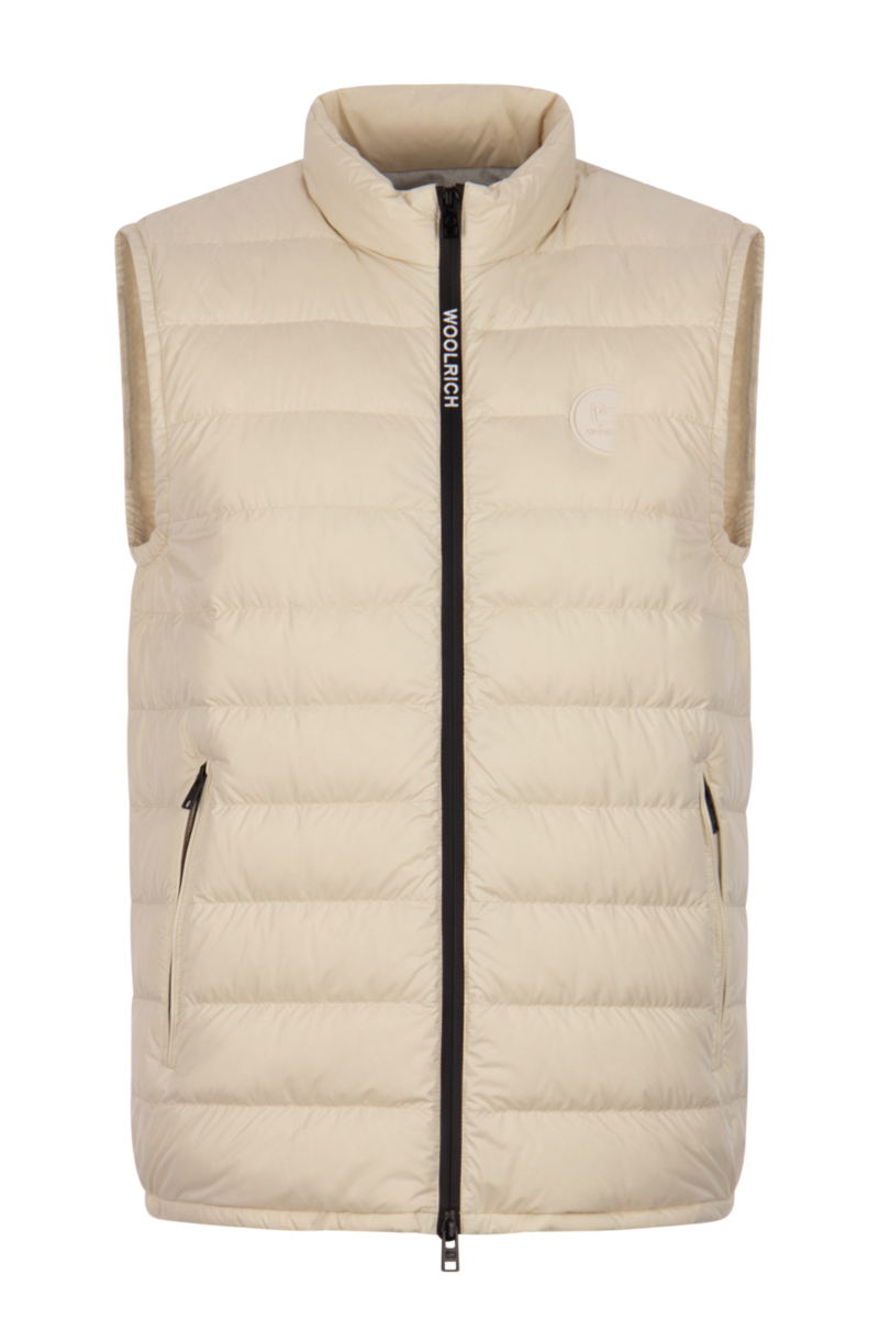 Woolrich Bodywarmer Sundance Vest Off White
