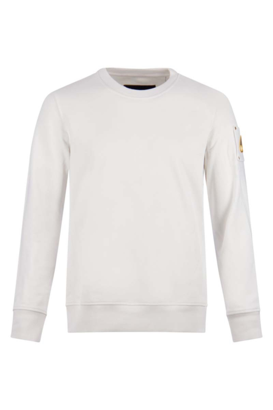 Moose Knuckles Sweater Snyder Crew Gold Wit