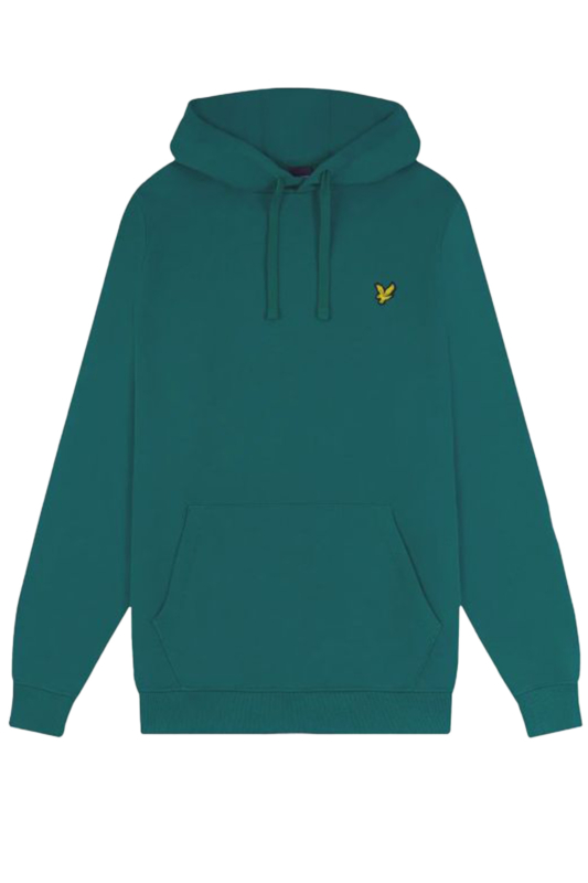Lyle And Scott Sweater Essential Pullover Hoodie Petrol