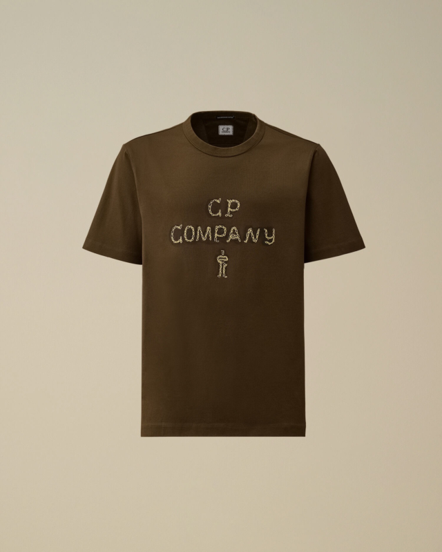 Cp Company T-shirt 19cmts111a Groen