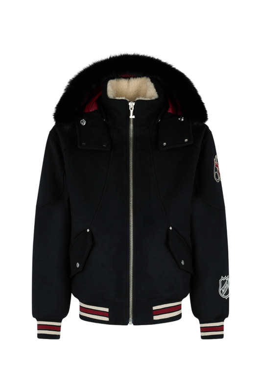 Moose Knuckles Jas Nhl X Moose Bomber Zwart