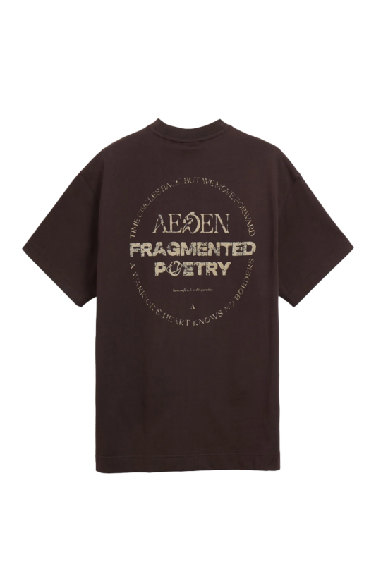 Aeden T-shirt Fabian Tee Bruin