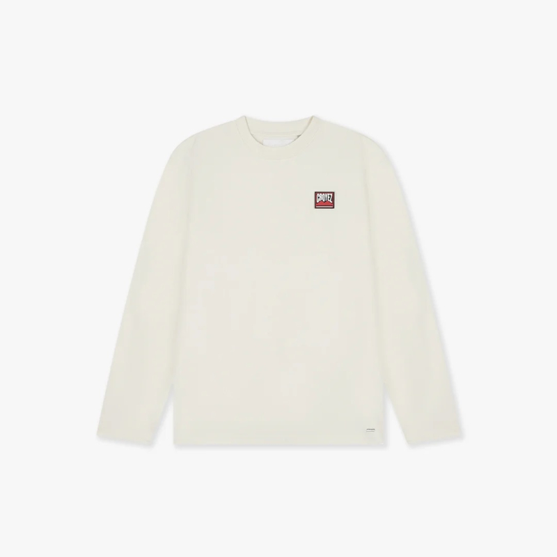 Croyez T-shirt Patch Longsleeves Off White