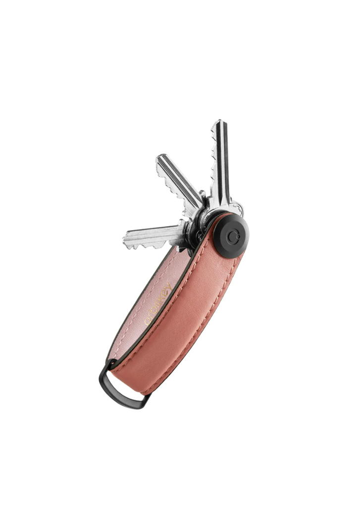 Orbitkey Gadget Leather Key Organizer L-roze