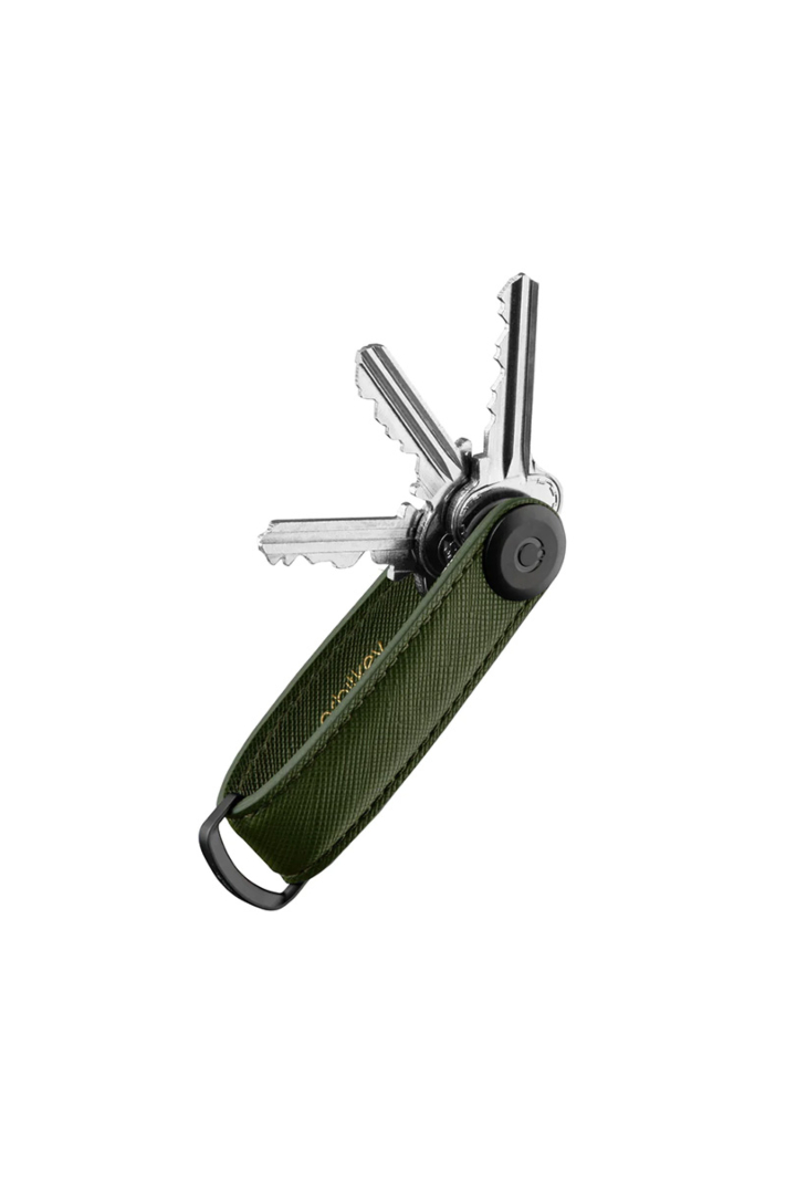 Orbitkey Gadget Saffiano Leather Groen