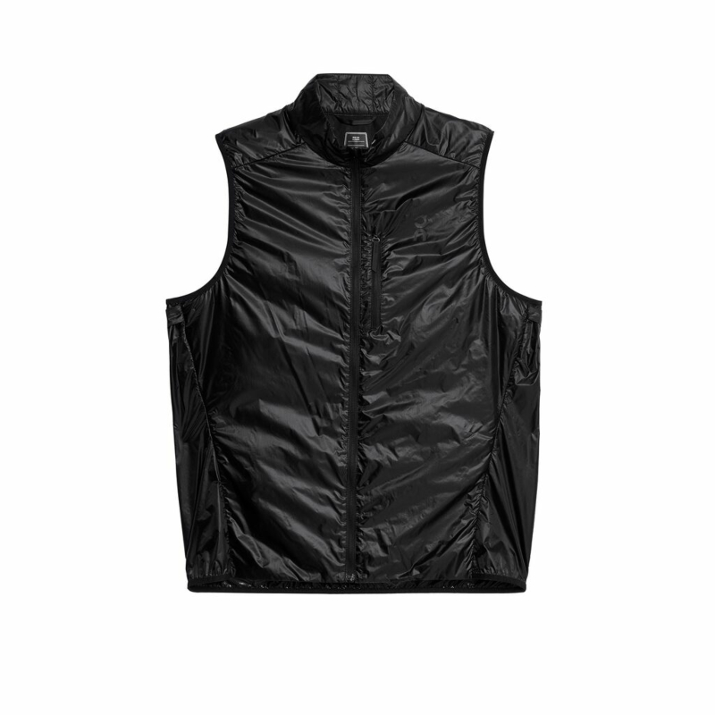On Running Bodywarmer Weather Vest  Zwart