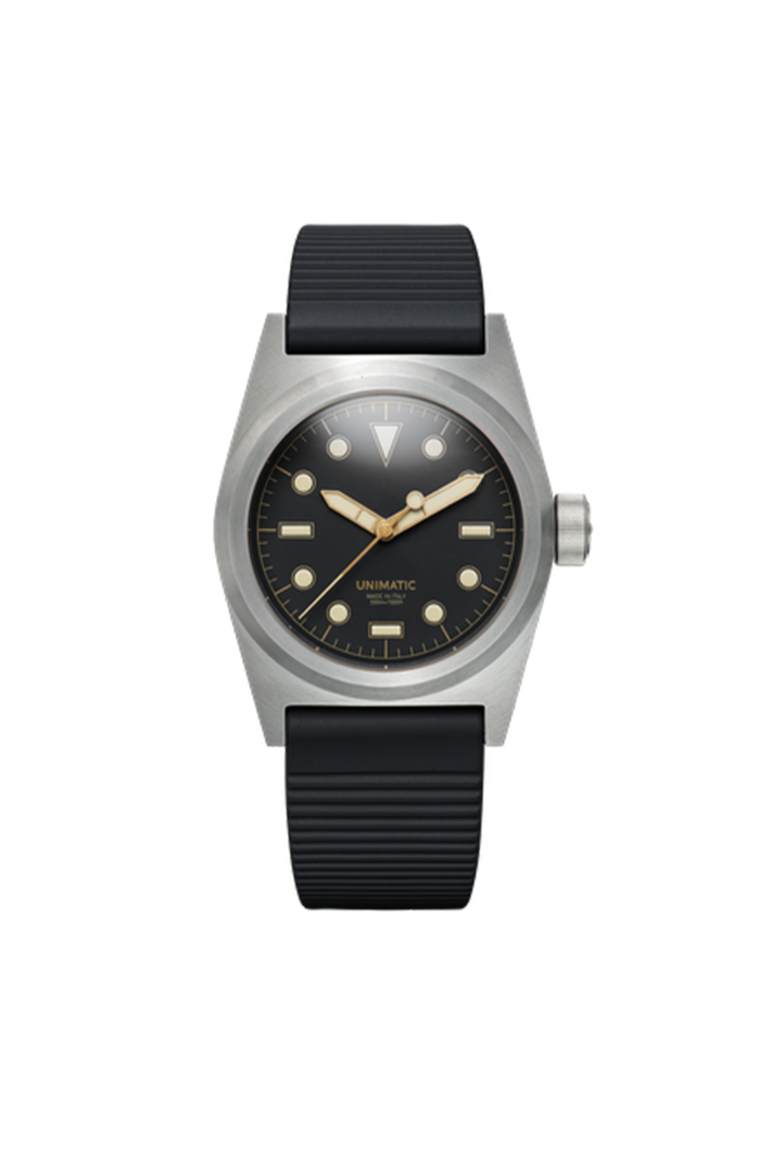 Unimatic Horloge U2s-8b  Edition Of 400 Zwart