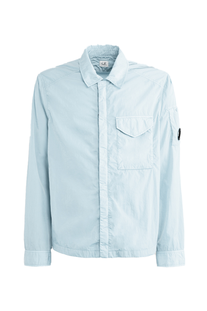 Cp Company Shirt Chrome-r Pocket Overshirt  L-blauw