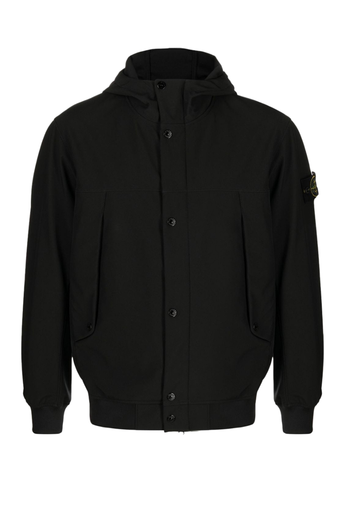 Stone Island Jas 801540227 Zwart