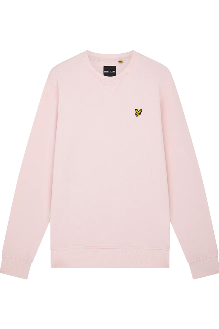 Lyle And Scott Sweater Crew Neck Sweatshirt  Roze
