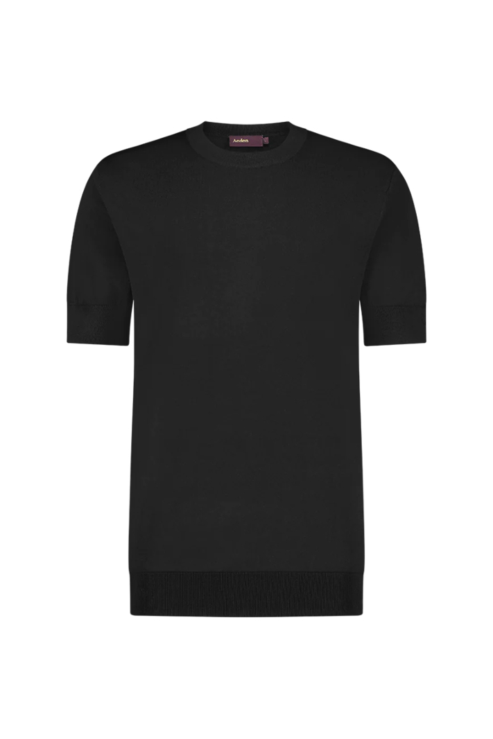 Aeden T-shirt Nathano Zwart