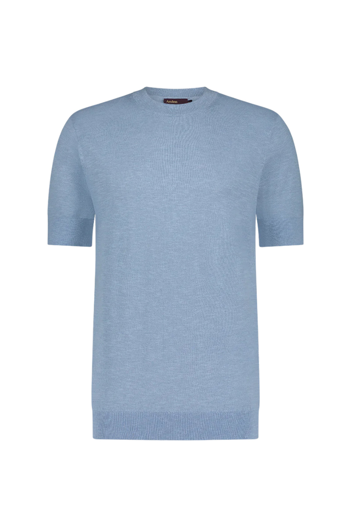 Aeden T-shirt Laurence L-blauw