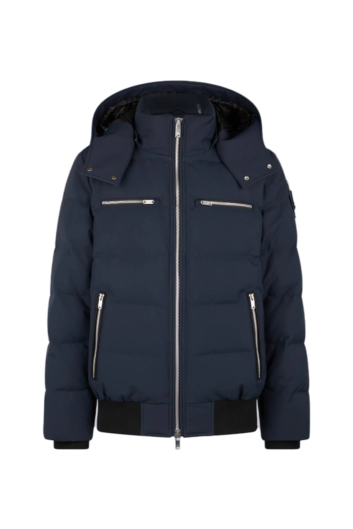 Moose Knuckles Jas Cloud Bomber Jacket D-blauw