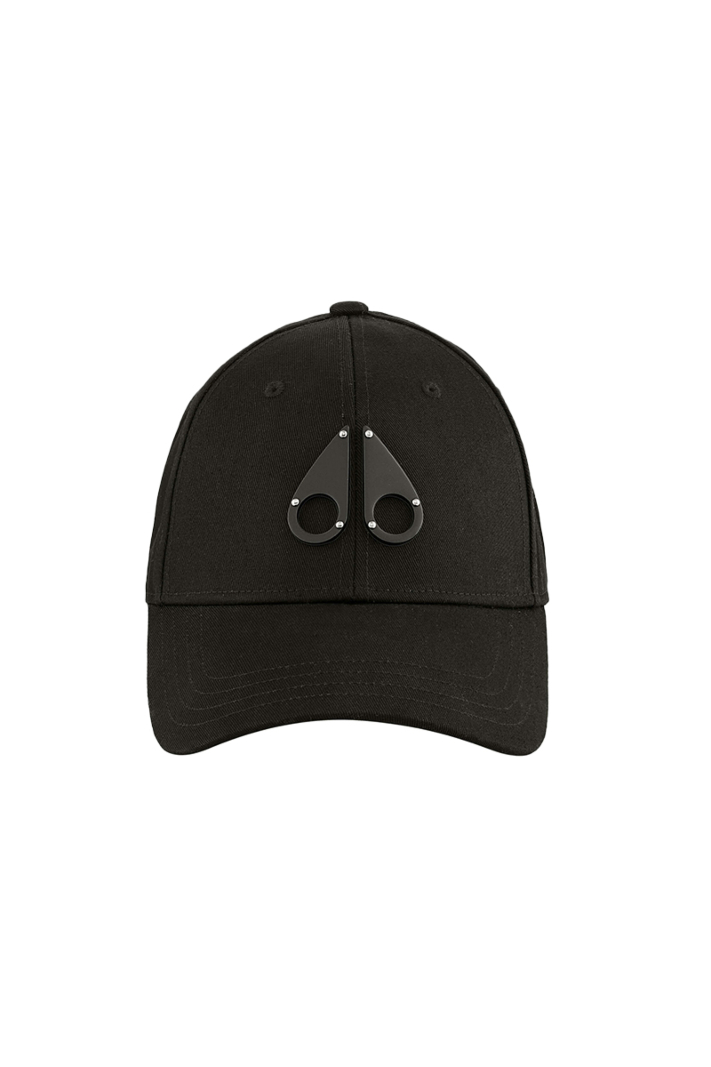 Moose Knuckles Cap Logo Icon Cap Zwart