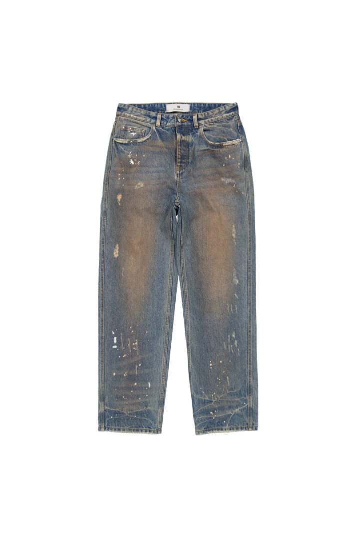 Fearless Blood Jeans Fb-straight  Dirty Washed