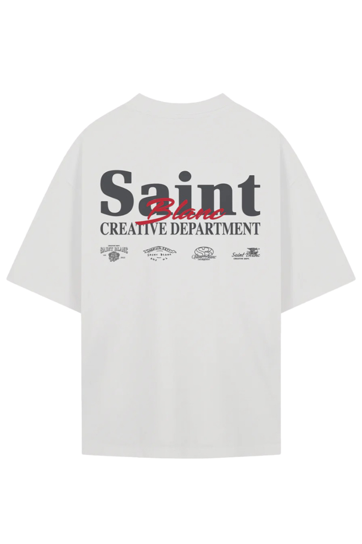 Saint Blanc T-shirt Creative Dept T-shirt Wit