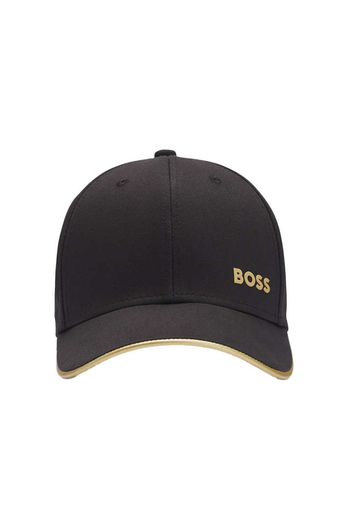 Hugo Boss Cap Cap-bold Zwart - Goud