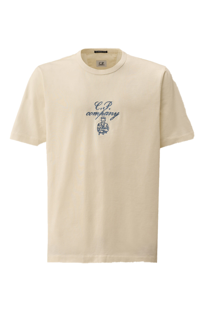 Cp Company T-shirt 18cmts109a Off White
