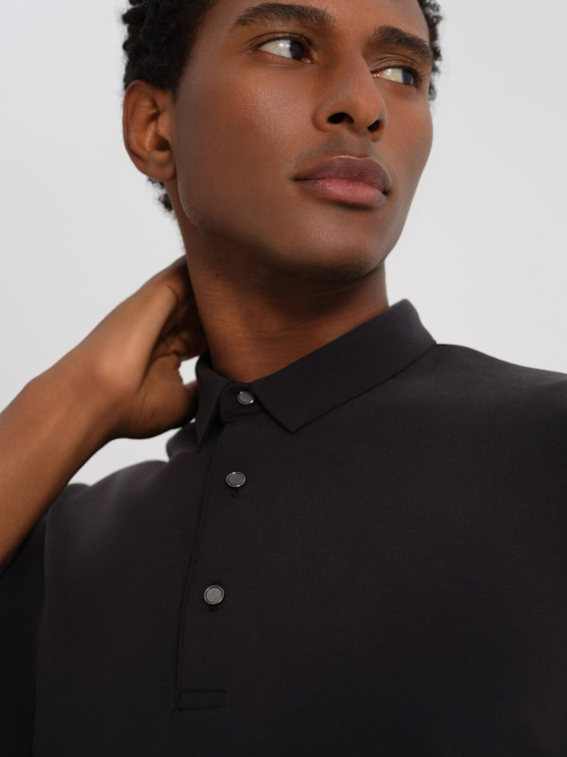 Dadado Polo Bambu Polo Short Sleeve Grijs