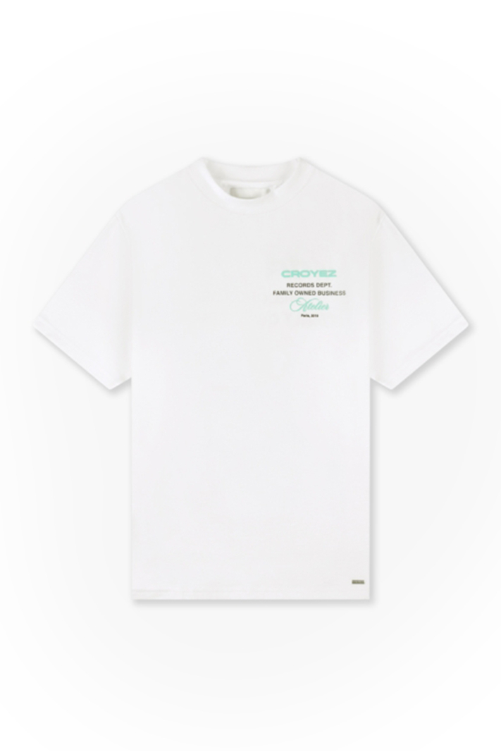 Croyez T-shirt Croyez Records T-shirt Wit