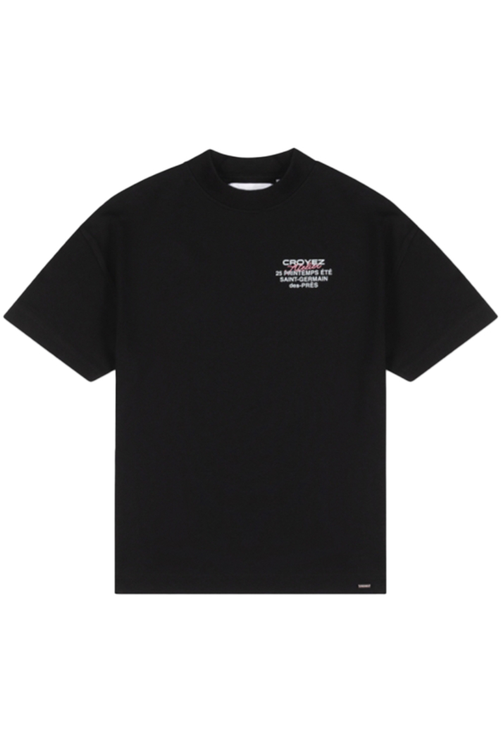 Croyez T-shirt Croyez Printemps T-shirt Zwart