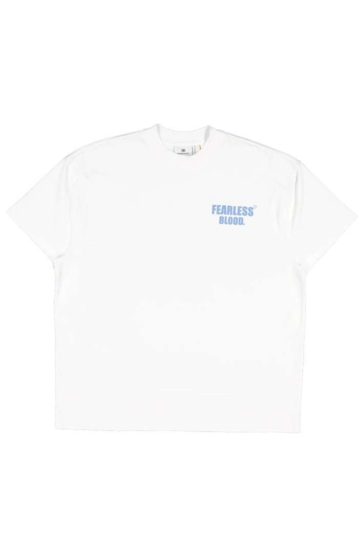 Fearless Blood T-shirt Leader Club Tee Blauw