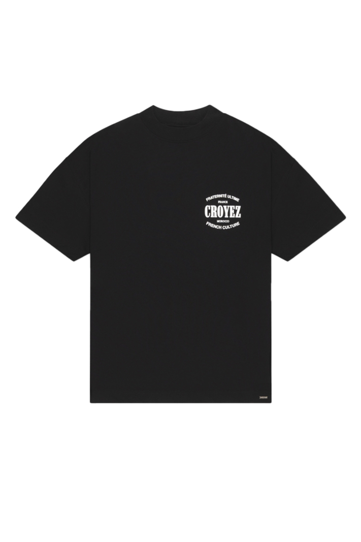 Croyez T-shirt Stamp T-shirt Zwart