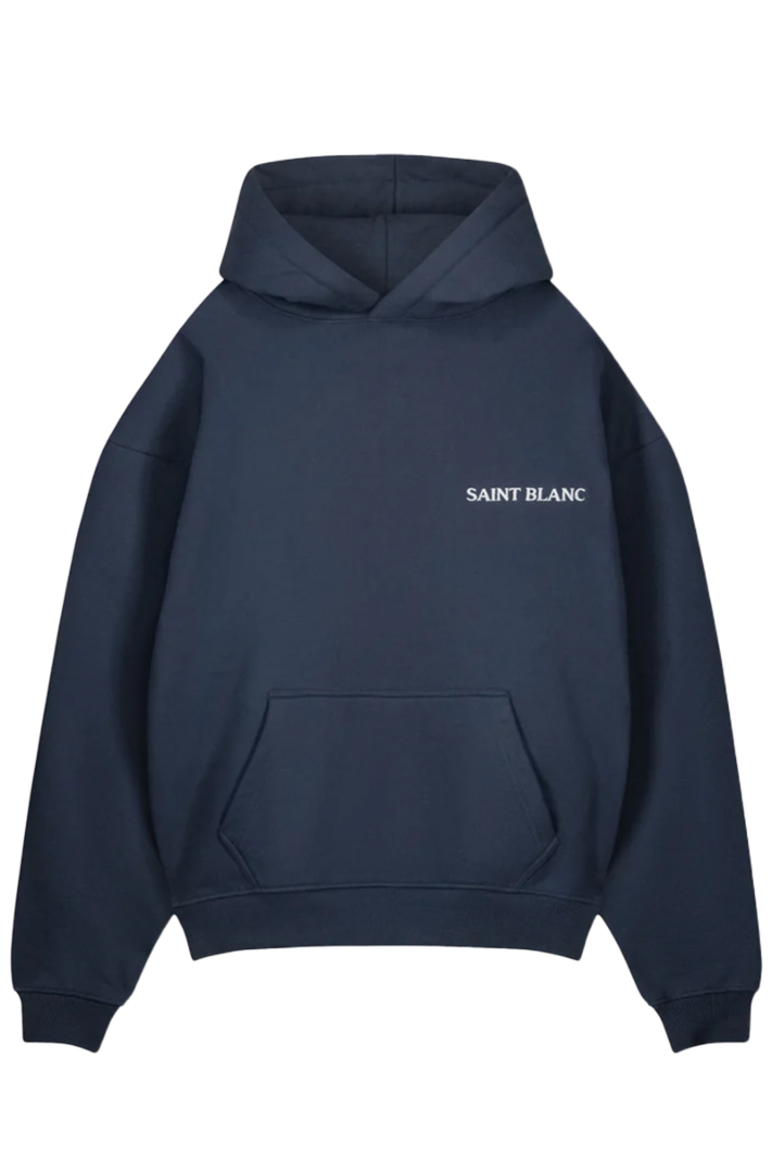 Saint Blanc Sweater Inner Circle Hoodie Blauw