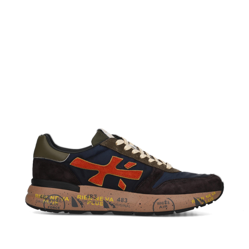 Premiata Schoenen Mick Blauw