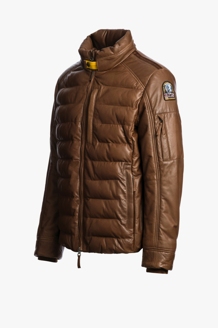 Parajumpers Jas Ernie Leather-m Bruin