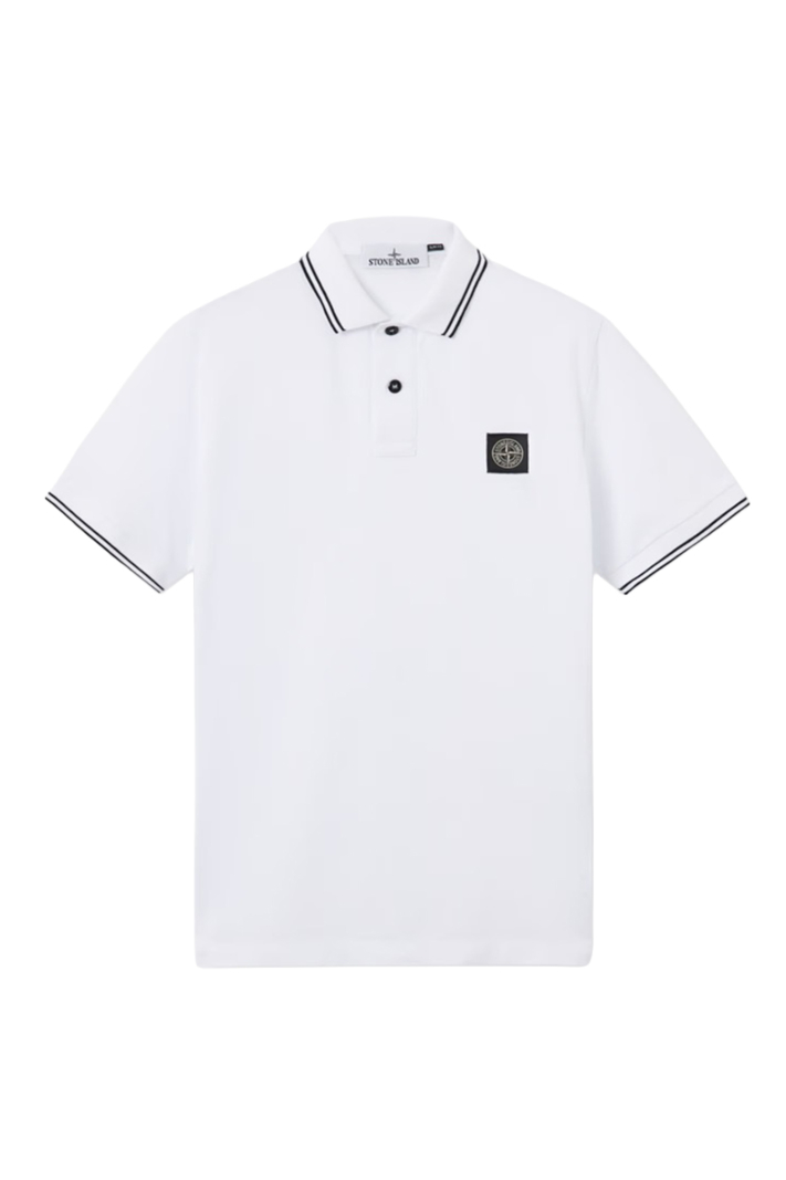 Stone Island Polo K2k15 2200007 S0018 Wit